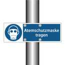 Atemschutzmaske tragen