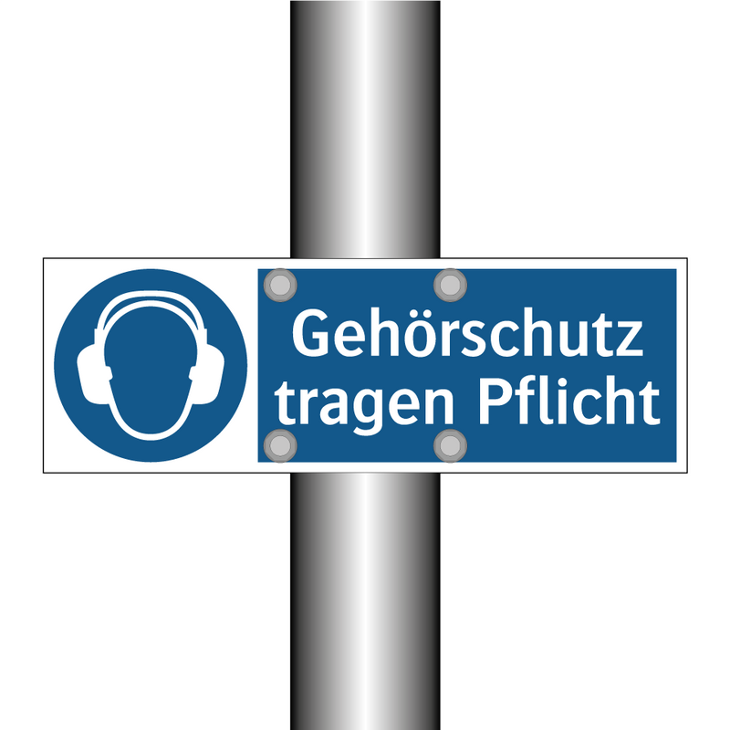 Gehörschutz tragen Pflicht