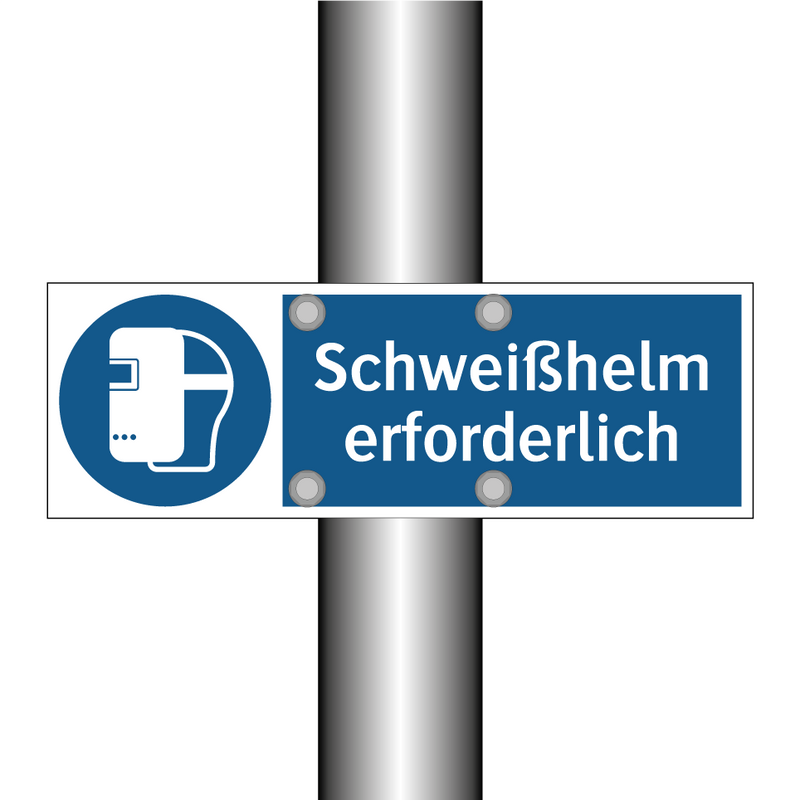 Schweißhelm erforderlich