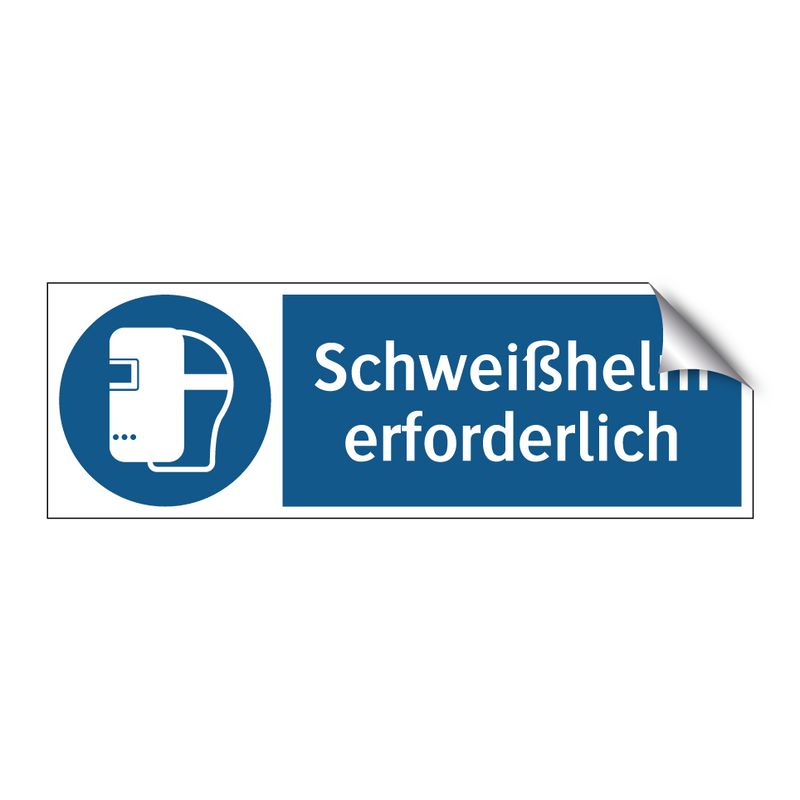 Schweißhelm erforderlich