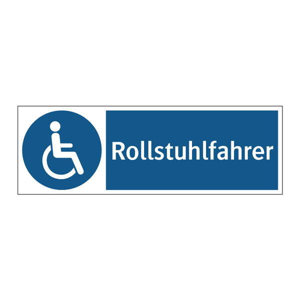 Rollstuhlfahrer