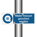 Räder müssen gesichert werden