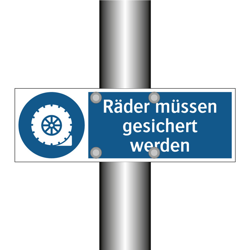 Räder müssen gesichert werden