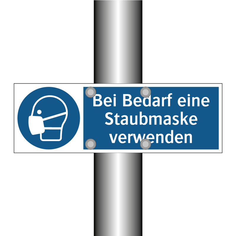 Bei Bedarf eine Staubmaske verwenden