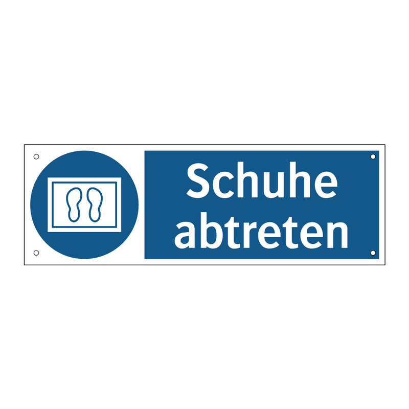 Schuhe abtreten