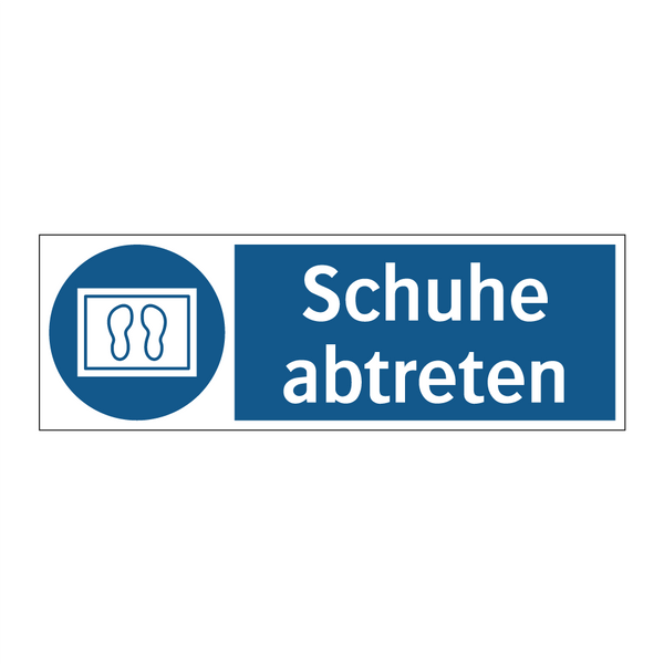 Schuhe abtreten