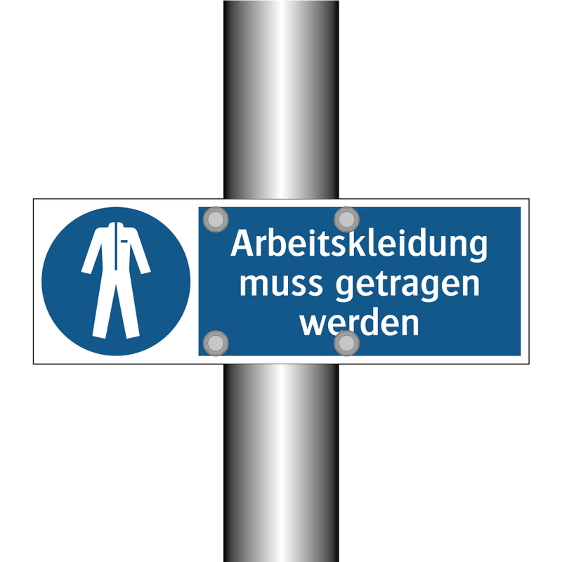 Arbeitskleidung muss getragen werden