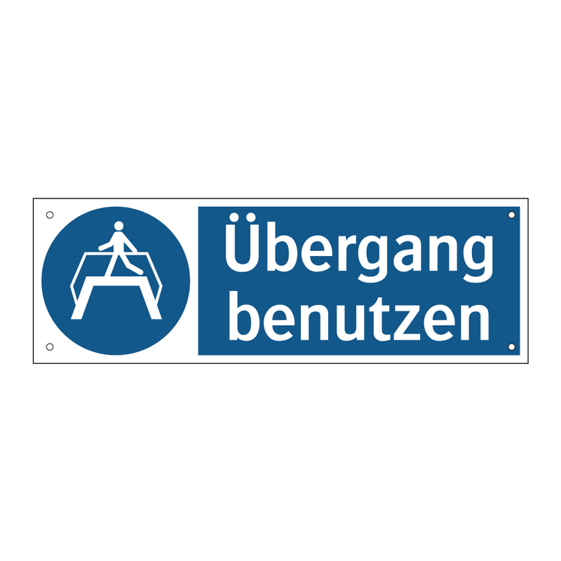 Übergang benutzen