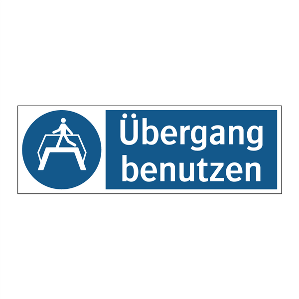Übergang benutzen