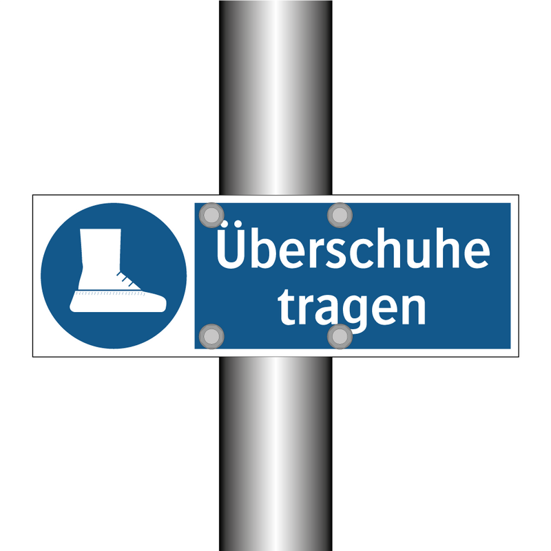 Überschuhe tragen