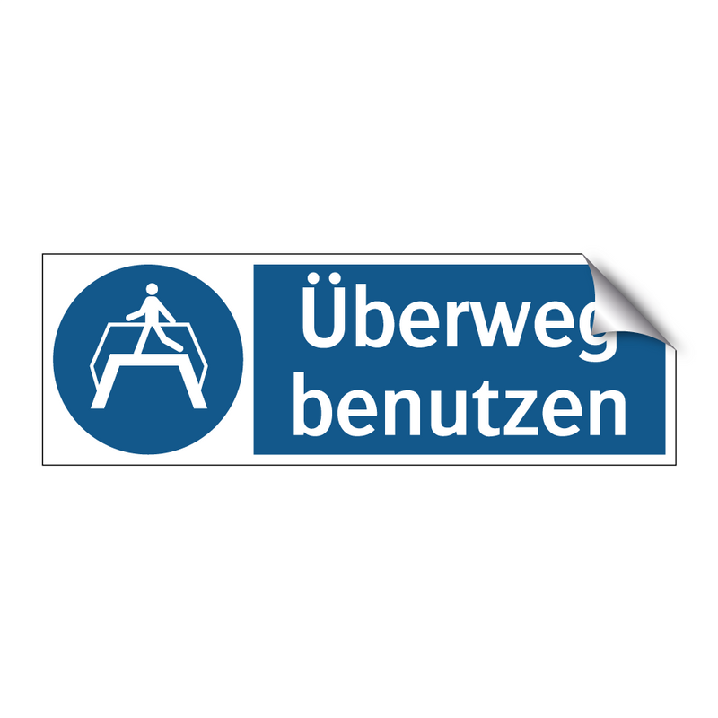 Überweg benutzen
