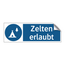 Zelten erlaubt
