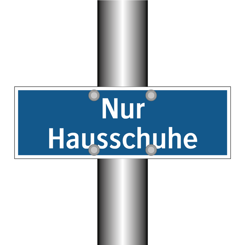 Nur Hausschuhe
