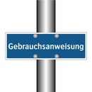 Gebrauchsanweisung