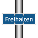 Freihalten