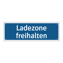 Ladezone freihalten