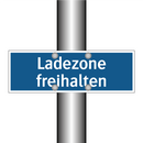 Ladezone freihalten