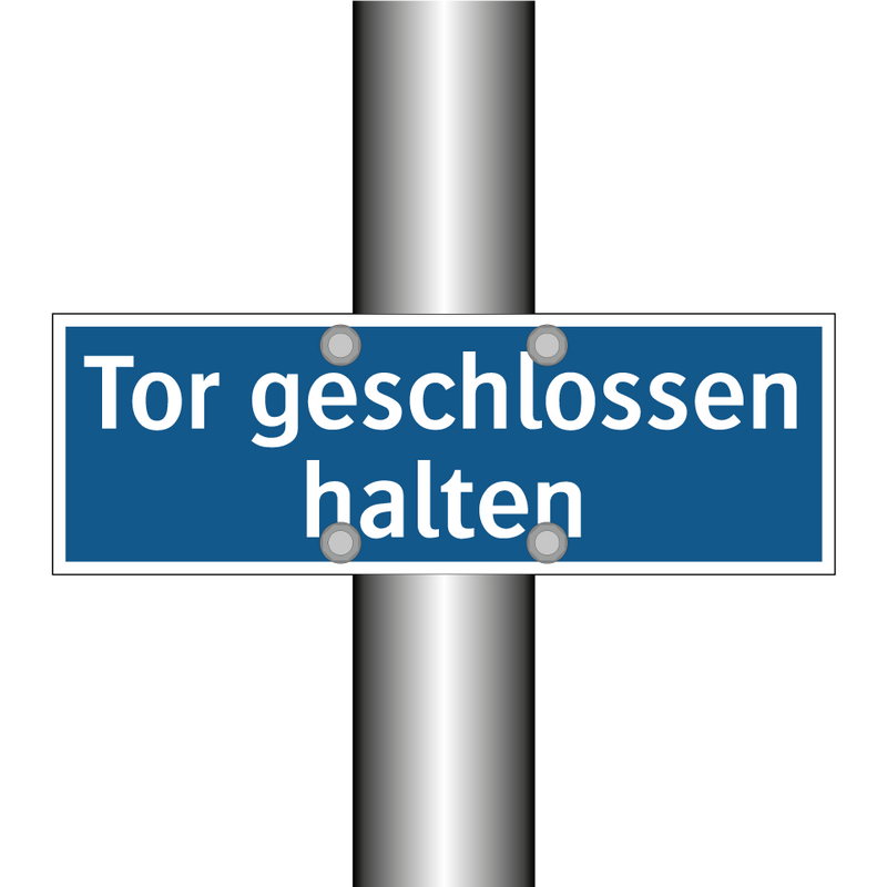 Tor geschlossen halten