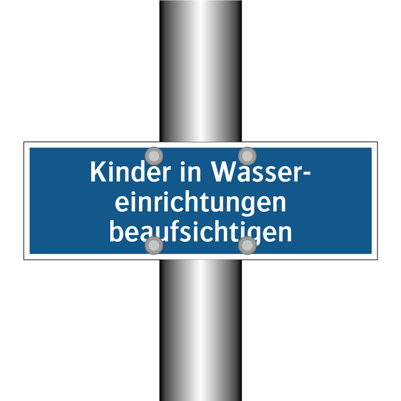 Kinder in Wasser- einrichtungen beaufsichtigen