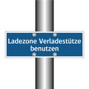 Ladezone Verladestütze benutzen