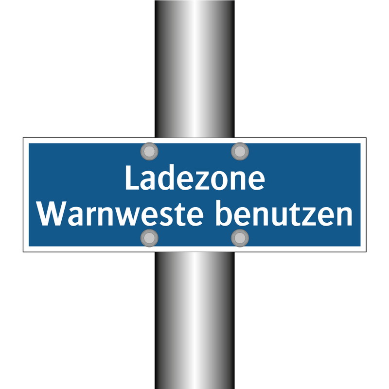 Ladezone Warnweste benutzen