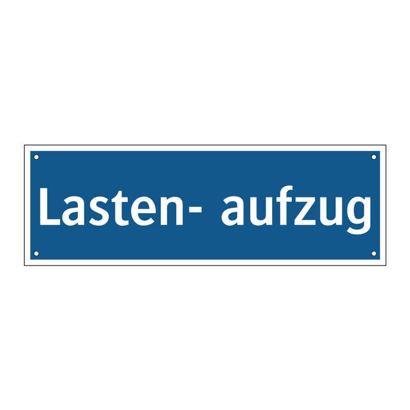 Lasten- aufzug