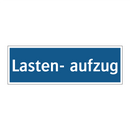 Lasten- aufzug
