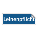 Leinenpflicht