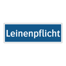 Leinenpflicht