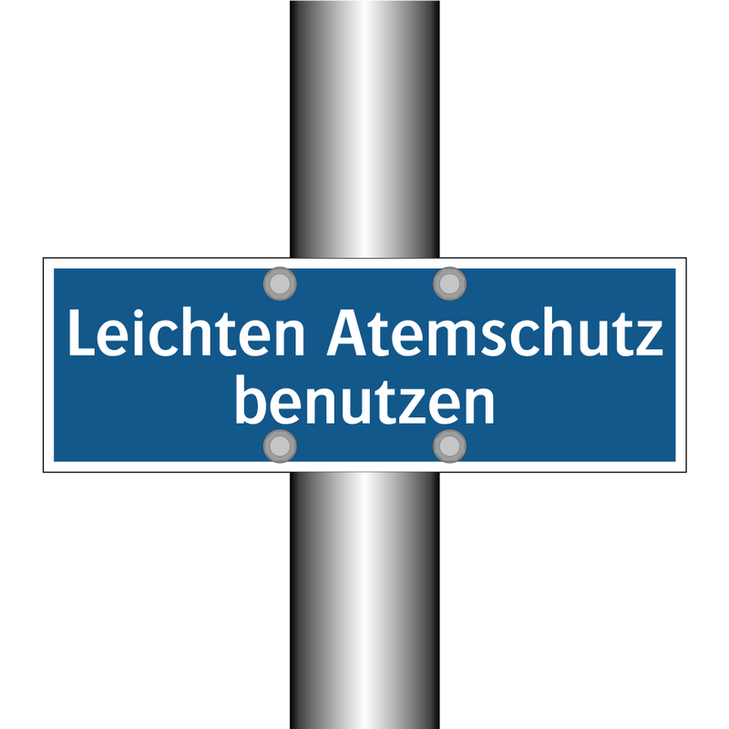 Leichten Atemschutz benutzen