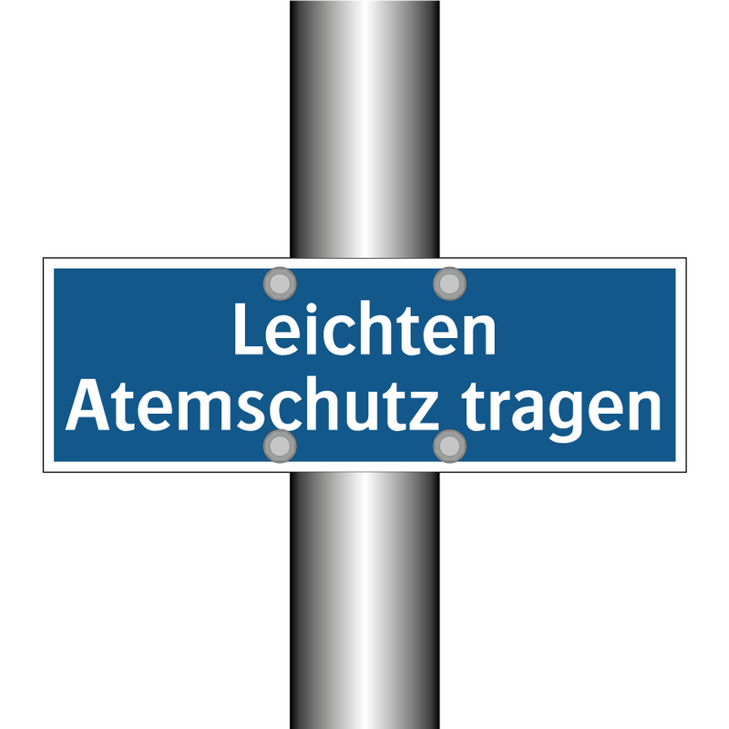 Leichten Atemschutz tragen