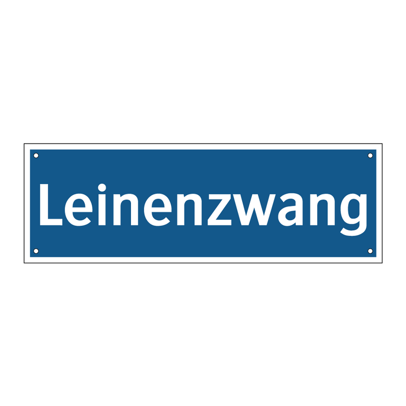 Leinenzwang
