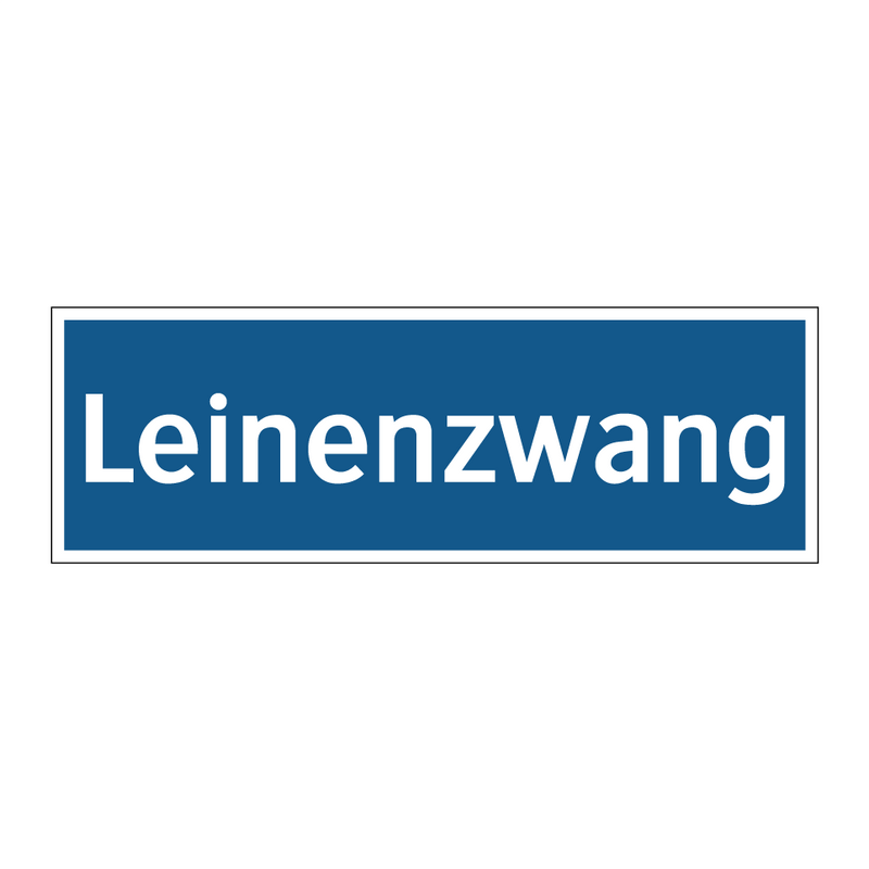 Leinenzwang