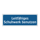 Leitfähiges Schuhwerk benutzen