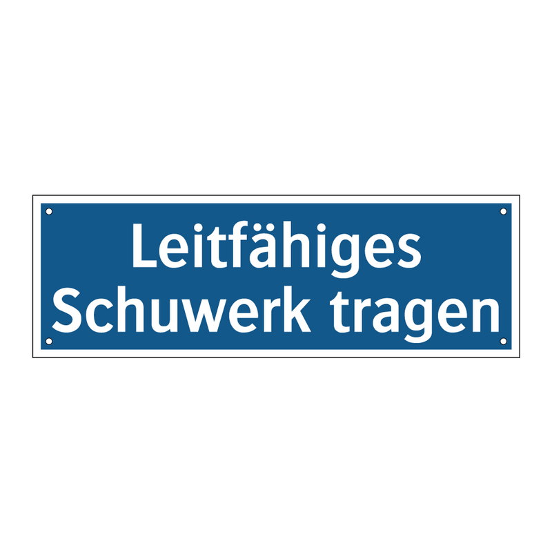 Leitfähiges Schuwerk tragen