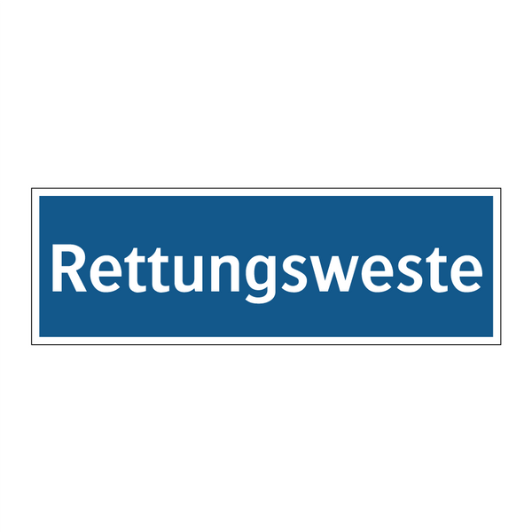 Rettungsweste