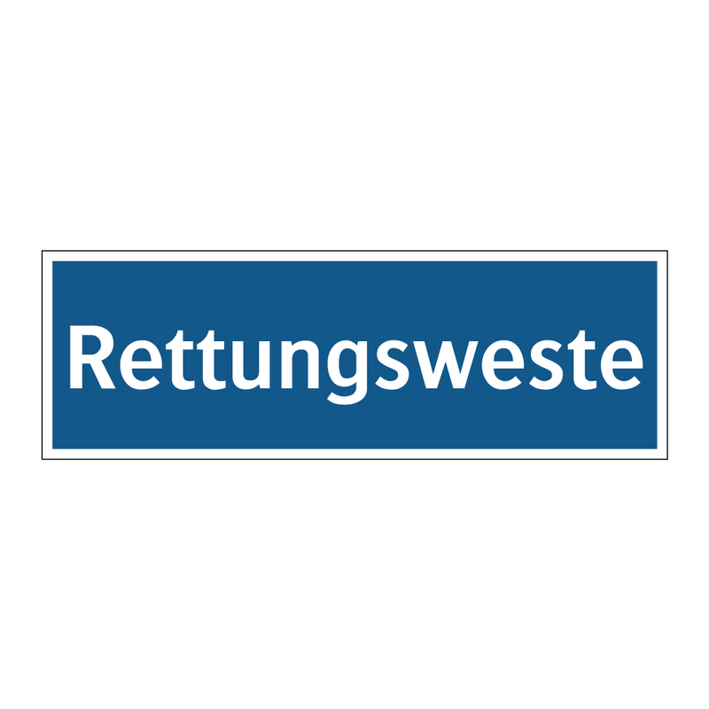 Rettungsweste