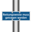 Rettungsweste muss getragen werden