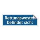 Rettungswesten befindet sich: