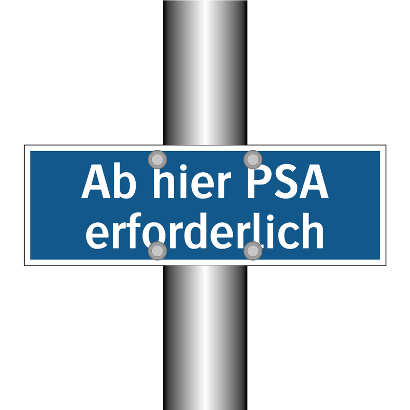 Ab hier PSA erforderlich