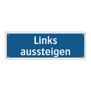 Links aussteigen