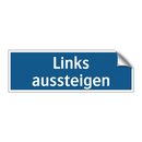 Links aussteigen