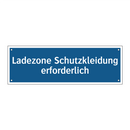 Ladezone Schutzkleidung erforderlich
