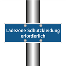 Ladezone Schutzkleidung erforderlich