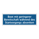 Boot mit geringerer Bereitschaft während des Startvorgangs absenken