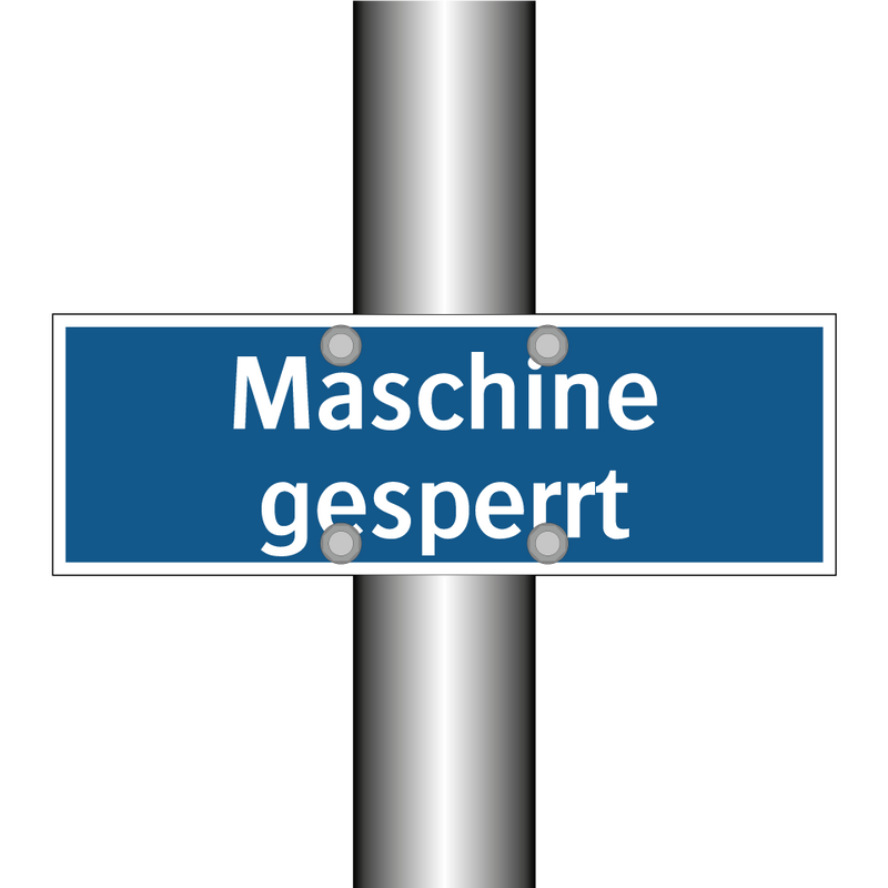 Maschine gesperrt