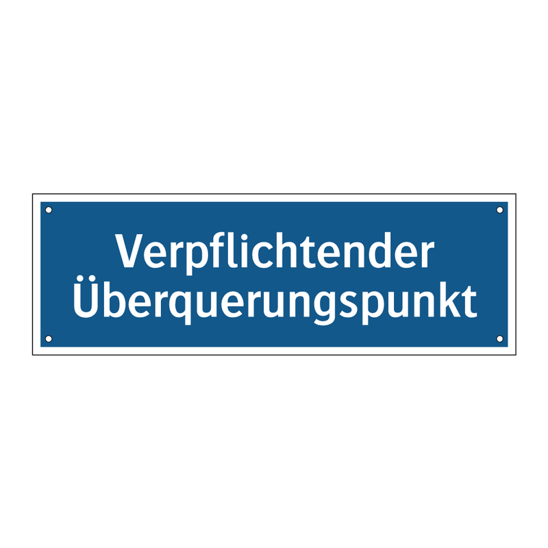 Verpflichtender Überquerungspunkt