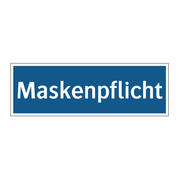 Maskenpflicht