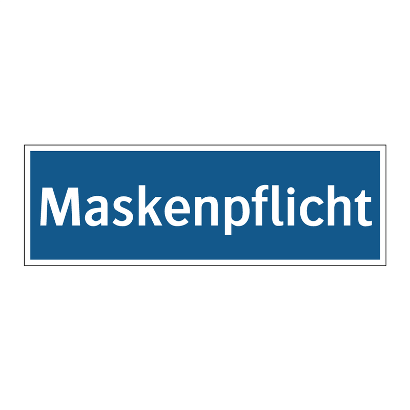 Maskenpflicht