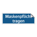 Maskenpflicht tragen